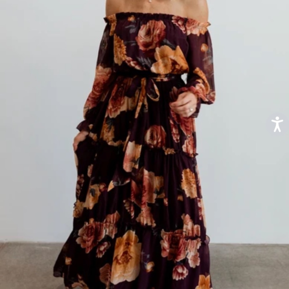 Floral maxi dress